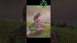 Кархародонтозавра приручу детенышем рекса #arksurvivalevolved #ragnarek #shorts