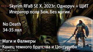 10. Skyrim RFAB SE XI. Без смертей и магии. Старый орк, Конец Темного братства и маги с фалмерами.