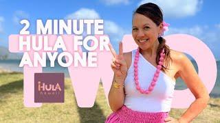 2️⃣ MINUTE HULA ON AN EMPTY BEACH IN HAWAII️