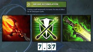 Arcane Accumulation Facet + One Shot Dagon 5 Rubick Super Insane Dota 2