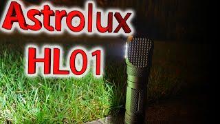 TrailTrek review Astrolux HL01 headlamp LED light 18650 18350