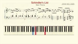 How To Play Piano: "Schindlers List"   Main Theme Piano Tutorial by Ramin Yousefi