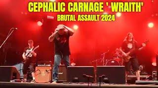 CEPHALIC CARNAGE 'Wraith' Live 2024 at Brutal Assault