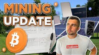 VoskCoin & Solar Powered Bitcoin Mining Farm Update!