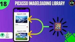 Load an image from URL with Picasso||2020||Picasso Library Tutorial-#18