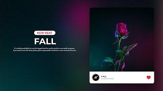 [Продан] Sad Deep House Type Beat - Fall '' [prod.TheMarkuz]