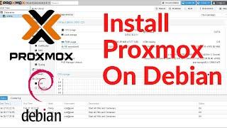 How to install proxmox on debian