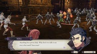 Fire Emblem: Three Houses - Hilda And Claude Vs Balthus Unique Dialogue