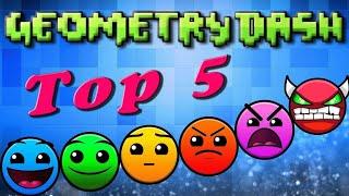 Топ 5 крутых уровней в Geometry Dash