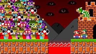 SPRUNKI APOCALYPSE - Mario & Luigi Build the Most Secure House in Super Mario Bros #sprunki