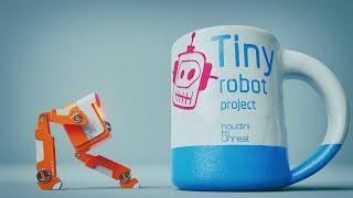 Tiny Robot Project - Houdini to Unreal - promo