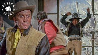 Cowboy Bar Fight Breaks Out (Kirk Douglas) | The War Wagon (1967)