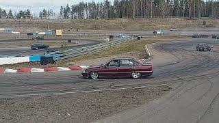 Opel omega A 2.6i drifting / makosa season starter tykkimäki