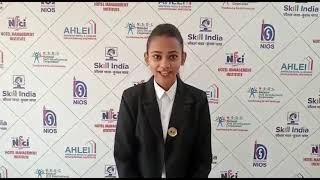 Student Success Story | NFCI Budding Chef - Hotel Management & Culinary Institute Varanasi