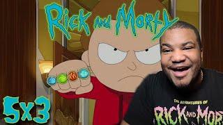 MORTY CAN'T CATCH A BREAK!! A Rickconvenient Mort | Rick And Morty Season 5 Episode 3 REACTION!!