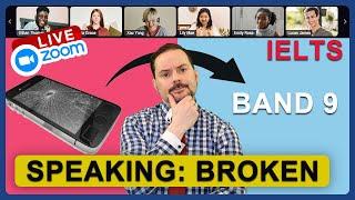 IELTS Live Class - Speaking about Broken Items