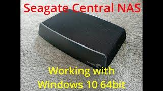 Getting a Seagate Central NAS to work under Windows 10!