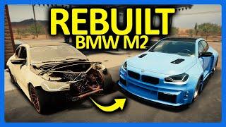 Junkyard Rebuild a Widebody BMW M2 in Car Mechanic Simulator