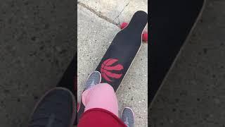 Skateboarding on my skateboard