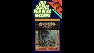 Old School D&D Module - Dragonlance "Dragons of Despair" in 60 seconds