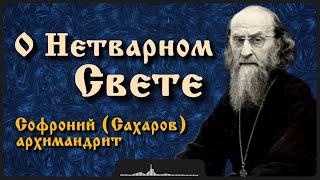 О Нетварном Свете | Архимандрит Софроний (Сахаров)