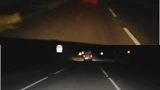 Standard H7 55w vs H7 100w exenon look super white bulbs