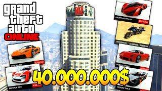 РЕАЛЬНАЯ ЖИЗНЬ В GTA 5 ONLINE - КУПИЛ КРУТОЙ ОФИС В MAZE BANK И КУПИЛ КРУТЫЕ ТАЧКИ ЗА 40.000.000$