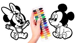 Dibujos de MICKEY y MINNIE MOUSE  Recopilación de dibujos