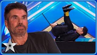 Ichikawa fires a DART with his FART! | Auditions | BGT 2023