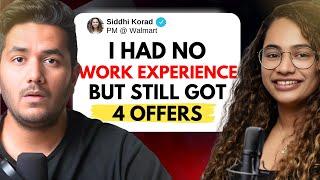 She Got 2 Jobs Without Work experience in Recession | Job Hunt Strategy Explained