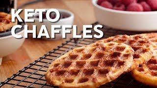 1-Min Recipe • Keto chaffles