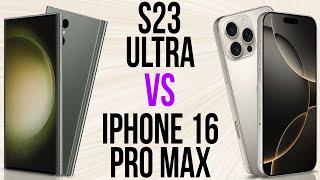 S23 Ultra vs iPhone 16 Pro Max (Comparativo & Preços)