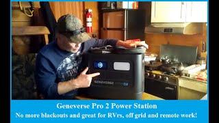 Geneverse Pro 2 Power Station Off Gridder Review