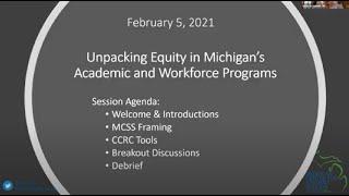 Unpacking Equity in Michigan's Academic and Workforce Programs