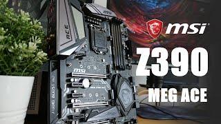 Overview: MSI Z390 MEG ACE motherboard and info Coffee Lake-S Refresh Intel's 9th gen CPUs