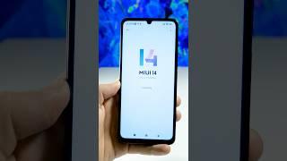 POCO C65 runs on MIUI 14