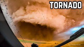 HUGE TORNADO IN MORTON, TEXAS! Live Storm Chaser June 5, 2025