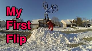 Learning How To Backflip On a Bike