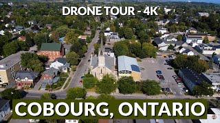 Cobourg, Ontario from Above!  Stunning 4K Drone Tour 