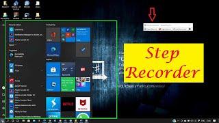 Record actions using Step Recorder || How to Use || Windows Inbuilt Software