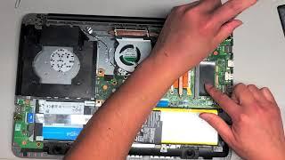 ASUS X556U Disassembly RAM SSD Hard Drive Upgrade Repair Wireless Antenna Connected Reattached