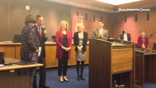 Video: Diane Henderson responds to being named Citizen of the Year.