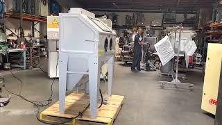 Allsource 48” Abrasive Sand Blast Cabinet 41500 Sandblaster With Dust Collector