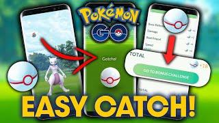 *CIRCLE LOCK TECHNIQUE* to CATCH LEGENDARIES EASIER in POKEMON GO | #shorts