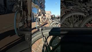 Ось так виглядає велосипедний трафік в Амстердамі