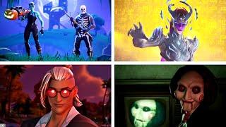 All Fortnitemares Cinematic Trailers (Chapter 1-5) Fortnite