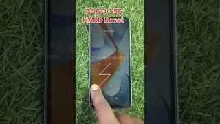 How To Hard Reset POCO C55   POCO Mobile Se Screen Lock Remove Kaise Kare  #shorts #viral #unlock