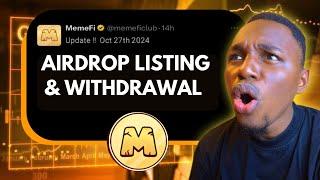 MemeFi Airdrop LATEST News: MemeFi Snapshot & Airdrop Checker || Listing Date & Airdrop Criterias