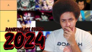 RANKING ALL OF MY SONGS 2024 - AfroLegacy (Music Tier List, Q&A)