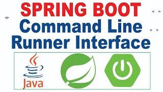 Spring Boot Command Line Runner Interface